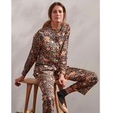 Essenza - Marie Ophelia - Pyjamashirt - Nightblue - 65% Modal, 33% Katoen, 2% Elastaan