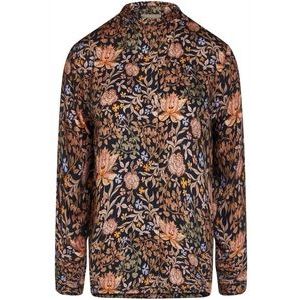 Essenza - Marie Ophelia - Pyjamashirt - Nightblue - 65% Modal, 33% Katoen, 2% Elastaan