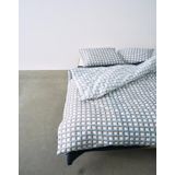 Dekbedovertrek - Wit - Katoen - Eenpersoon