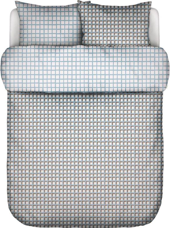 Dekbedovertrek - Wit - Katoen - Eenpersoon