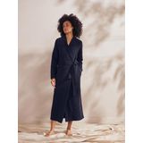 Essenza Homecoat Rosa Uni Dark Navy - Gewatteerde Dames Badjas