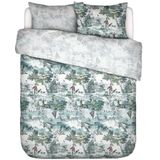 Dekbedovertrek - Katoen - Blauw - 2 Persoons