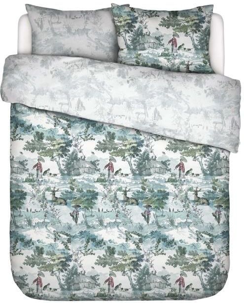 Dekbedovertrek - Katoen - Blauw - 2 Persoons