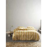 ESSENZA Iva Dekbedovertrek Okergeel XL –