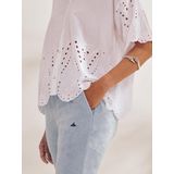 Top Essenza Suki Tilia Pyjama 3/4 Sleeve Pure White