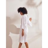 Essenza Sarai Tilia Kimono - Pure White Badjas van 100% Cotton