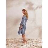 ESSENZA - Sarai - Kimono - Sloe Blue - 100% Katoen Satijn