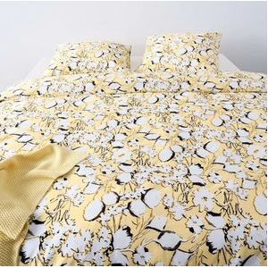 Dekbedovertrek Marc O'Polo Hanne Pale Yellow Satijn-200 x 200 / 220 cm | 2-Persoons