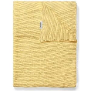Tagesdecke Marc O'Polo Nordic Knit Pale Yellow-130 x 170 cm