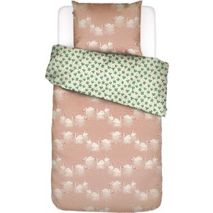 ESSENZA & CO Swan lake Misty rose Dekbedovertrekset 140 x 220 cm