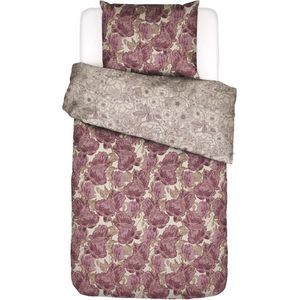 ESSENZA Bernice Dekbedovertrek Beachwood white - Eenpersoons – 140x200/220 cm