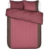 ESSENZA Tesse Dekbedovertrek cherry red - Lits-Jumeaux - 240x200/220 cm