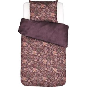 ESSENZA Ophelia Dekbedovertrek plum wine –