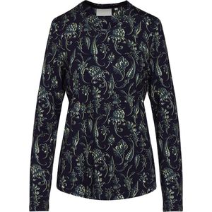 ESSENZA Waona Issadore Top Lange Mouw darkest blue