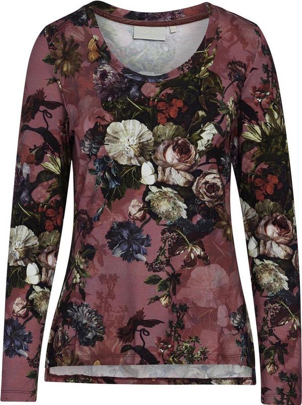 ESSENZA Luyza Karli Top Lange Mouw magnolia pink