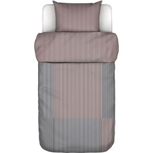 Marc O'Polo Ellan Crimson Brown Dekbedovertrekset 140 x 220 cm