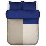 Dekbedovertrek - Grijs - Katoen - Enkel