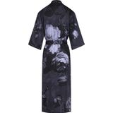 Essenza Kimono Sarai Flora - Nightblue - Elegante Driekwartsmouwen