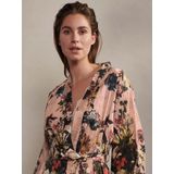 Essenza Kimono Jula Karli - Darling Pink met Bloemenprint