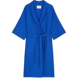 Marc O'Polo Badjas Essential - Cool Cobalt - Lichtgewicht Biologisch Katoen