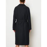 Marc O'Polo Premium Badjas - Donkerblauw - 100% Biologisch Katoen - GOTS Certificaat