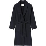 Marc O'Polo Premium Badjas - Donkerblauw - 100% Biologisch Katoen - GOTS Certificaat