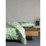 Essenza - Sora - Dekbedovertrek - Greenish - Satijn