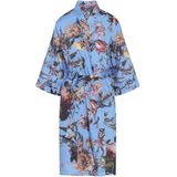 ESSENZA Kimono Sarai Isabella Azurblauw - Bloemenprint