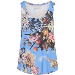 Essenza - Shelby Isabelle - Pyjamashirt - Azur Blue - Lenzing EcoVero