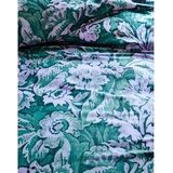 ESSENZA Yfke Easy green Dekbedovertrekset 140 x 220 cm
