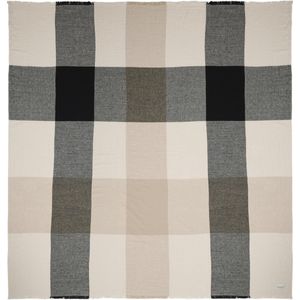 Marc O'Polo - Erlend - Plaid - Black - 80% Biologisch Katoen - 20% Linnen
