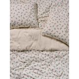 Dekbedovertrek - Grijs - Katoen - Eenpersoons