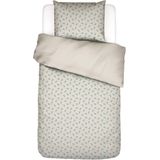 Dekbedovertrek - Grijs - Katoen - Eenpersoons
