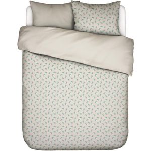 ESSENZA & CO Lily melody Tofu taupe Dekbedovertrekset 240 x 220 cm