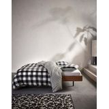 Essenza - Chess Kussensloop - Anthracite - Katoen