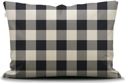 Essenza - Chess Kussensloop - Anthracite - Katoen