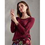 Essenza - Luyza Uni - Pyjamashirt - Burgundy