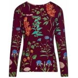 Essenza - Luyza Marigold - Pyjamashirt - Burgundy