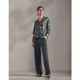 Essenza - Elodie - Pyjamashirt - Slate Grey - Relaxed Fit - Lenzing EcoVero