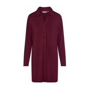 Essenza - Valentina Uni - Nachthemd - Burgundy - Oversized Fit