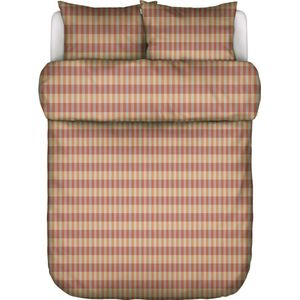 Marc O'Polo Hillan Dark coral Dekbedovertrekset 240 x 220 cm
