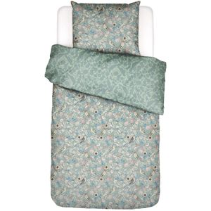 Dekbedovertrek Aleste Surf Green - Groen - Katoensatijn - Essenza