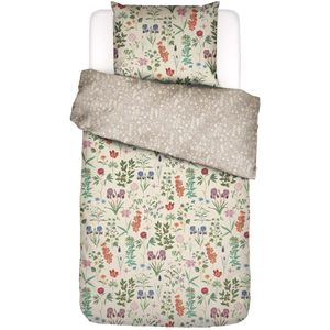 ESSENZA Marigold Dekbedovertrek Vanille - Eenpersoons – 140x200/220 cm