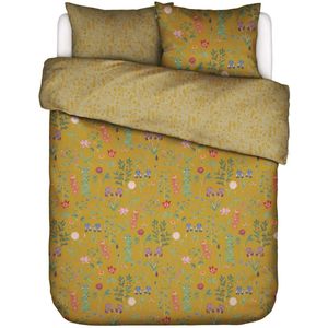 Essenza - Marigold Dekbedovertrek - Flower Ochre - Katoen-Satijn