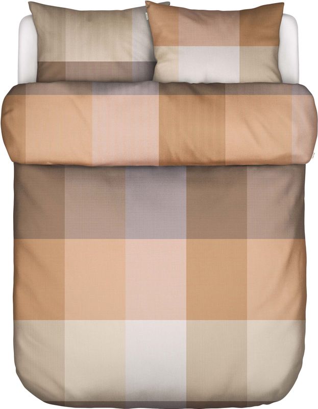 Marc O'Polo - Erliv - Dekbedovertrek - Dark Coral - Katoen-Perkal