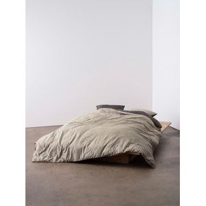 Dekbedovertrek Marc O'Polo Sillia Oak Beige Satijn-140 x 200 / 220 cm | 1-Persoons