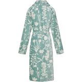 ESSENZA - Maribel - Badjas - Surf green - Knielang - Oekotex gecertificeerd