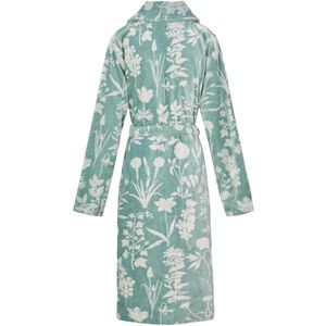 ESSENZA - Maribel - Badjas - Surf green - Knielang - Oekotex gecertificeerd