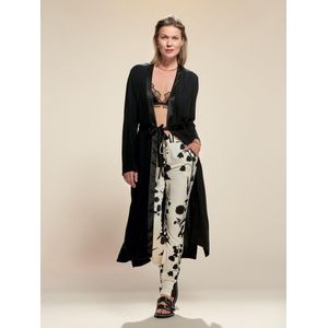 Essenza Kimono Ambre Uni - Kleur Anthracite