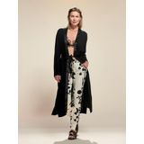 ESSENZA Ambre Uni Kimono - Antraciet - 100% Katoen